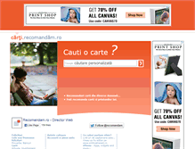 Tablet Screenshot of carti.recomandam.ro
