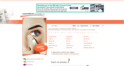 Desktop Screenshot of cosmetice.recomandam.ro